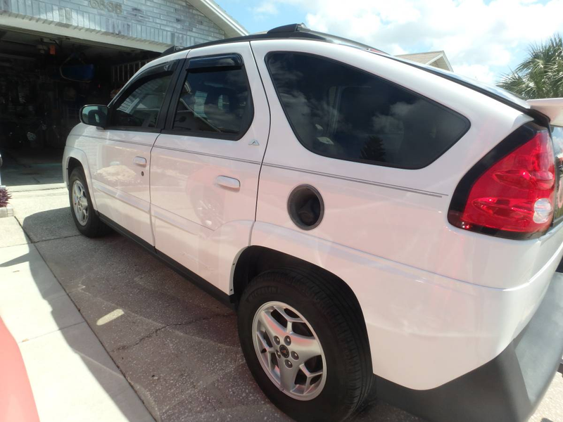 Illustration for article titled At $6,000, Could This 2003 Pontiac Aztek Make You a Happy Camper?